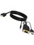 Vga'ya HDMI Adaptör Kablosu 10FT / 3m (Yeni Tv'ye Eski Pc), Ses + Güç 10FT Bağlamak Için Sesli (Yurt Dışından) 3