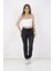 Jogger, Bel ve Paça Lastikli Bayan PANTOLON-1000 2