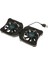 Mini Taşınabilir Katlanır Katlanabilir USB Çift Fan Soğutucu Soğutma Pedi Pc Dizüstü (Yurt Dışından) 1
