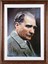 60*80 Ölçülerinde Kahverengi Çerçeveli Kanvas Tablo 1