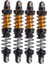 Eksenel SCX10 Için Metal Şok Emici Damper 1:10 Rc Araba Altın 90MM (Yurt Dışından) 1
