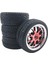 Wltoys Için 4 Pack 66MM Tekerlek Lastikleri 144001 124019 Hsp Buggy Değiştirmeleri Kırmızı (Yurt Dışından) 2