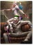 Cakatablo Ahşap Tablo Harley Quinn ve Joker Neşesi Görseli (25X35 cm Boyut) 1