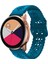 Samsung Galaxy Watch4 Için Classic 42/46 mm Erik Çiçeği Boş Içi Silikon Silyon Saat Band Rock Mavi (Yurt Dışından) 3