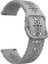 Samsung Galaxy Watch4 Için Classic 42/46 mm Erik Çiçeği Içi Boş Silikon Saat Bandı Açık Gri (Yurt Dışından) 1