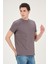Erkek Yıkamalı Basic T-Shirt Tişört %100 Pamuk Tişört 3