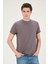 Erkek Yıkamalı Basic T-Shirt Tişört %100 Pamuk Tişört 5