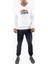 Rıch Beyaz Süzene Nakış Detay Kapüşonlu Sweatshirt 2