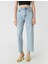 Yüksek Bel Kot Pantolon - Eve Slim Jean 3