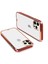 iPhone 13 Gold - Kırmızı Çerçeveli Şeffaf Kılıf 1
