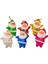 Yılbaşı Ağaç Süsü Renkli Noel Baba 1