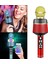 Taşınabilir LED Kablosuz Karaoke Mikrofon (Yurt Dışından) 5