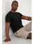 Pamuklu Regular Fit Bisiklet Yaka Basic T Shirt Erkek T Shirt EXXEMODJ000B 1