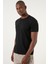 Pamuklu Regular Fit Bisiklet Yaka Basic T Shirt Erkek T Shirt EXXEMODJ000B 3