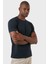 Pamuklu Regular Fit Bisiklet Yaka Basic T Shirt Erkek T Shirt EXXEMODJ000B 2