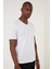 Pamuklu Regular Fit V Yaka Basic T Shirt Erkek T Shirt EXXEMODJ000V 1