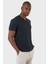 Pamuklu Regular Fit V Yaka Basic T Shirt Erkek T Shirt EXXEMODJ000V 2