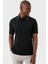 Pamuklu Regular Fit Düğmeli Polo T Shirt Erkek T Shirt EX661 4