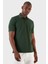 Pamuklu Regular Fit Düğmeli Polo T Shirt Erkek T Shirt EX661 2