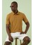 Pamuklu Regular Fit Düğmeli Polo T Shirt Erkek T Shirt EX661D 1