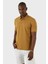 Pamuklu Regular Fit Düğmeli Polo T Shirt Erkek T Shirt EX661D 3