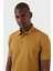Pamuklu Regular Fit Düğmeli Polo T Shirt Erkek T Shirt EX661D 4