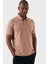 Pamuklu Regular Fit Düğmeli Polo T Shirt Erkek T Shirt EX661D 3