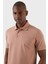 Pamuklu Regular Fit Düğmeli Polo T Shirt Erkek T Shirt EX661D 4