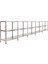 Galvanizraf® 3 Katlı 5 Li Bitişik Galvaniz Çelik Raf Arşiv Rafı Depo Rafı Kiler Rafı 31X60X100 1