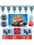 Doğum Günü 16 Kişilik 50X70 cm Afişli Hot Wheels Parti Malzemeleri Seti Masa Etekli 1