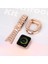 Apple Watch 44mm Kordon Swatch Saat Modeli Kasalı Metal Kordon 2