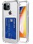 IPhone 12 Pro Max Ile Uyumlu Transparent Pulisic Kartlıklı Antişok Kılıf Şeffaf 2