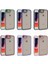 iPhone 8 ile Uyumlu Kılıf Kontrast Renk Tasarımlı Cynosure Kapak Siyah 2