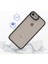 iPhone 8 ile Uyumlu Kılıf Kontrast Renk Tasarımlı Cynosure Kapak Siyah 3