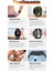 Bluetooth Çağrı Müzik Oynat Heart Hızı Monitörü Akıllı Saatler (Siyah) (Yurt Dışından) 4