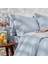 Bedding Plain Çift Kişilik Ranforce Yıkamalı Nevresim Takımı - Indigo 3