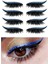 2-In-1eyeliner ve Kirpik Çıkartmaları Görünmez Bant Kendinden Yapışkanlı Mavi (Yurt Dışından) 4