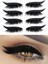 2'si 1 Arada Kendinden Yapışkanlı Eyeliner ve Kirpik Makyaj Araçları - Siyah (Yurt Dışından) 4