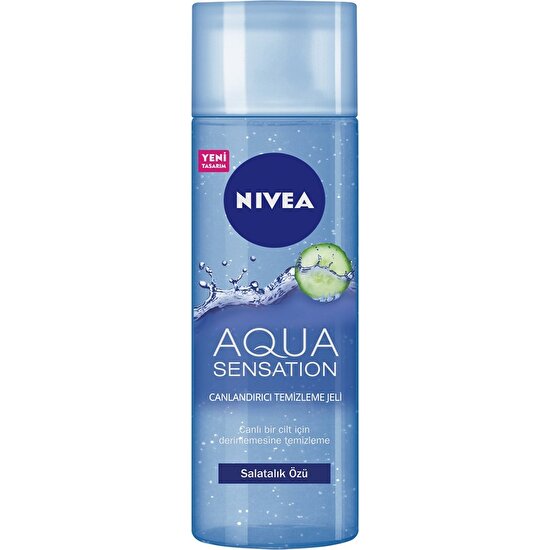 Nivea Aqua Sensatıon Canlandırıcı Temizleme Jeli Salatalık Özlü 200 ml