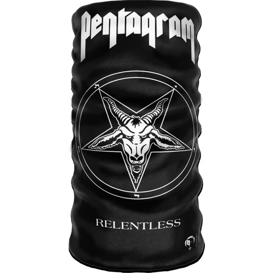 Extreme Metallica - Pentagram - Megadeth Bandana Boyunluk Maske