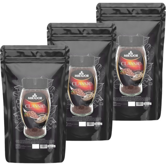 Mirador Classic Kahve 350 gr (Doypack) x 3 Adet