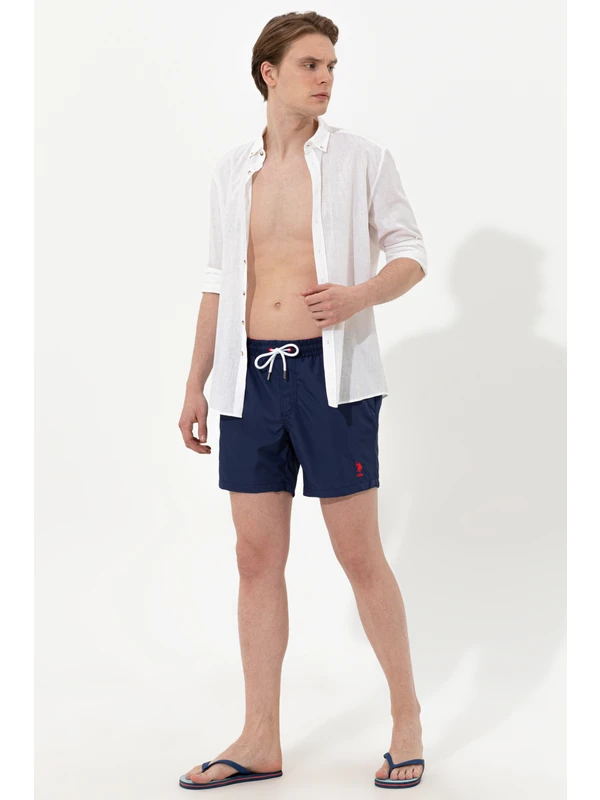 U.S. Polo Assn. Erkek Lacivert Deniz Şortu 50245363-VR033