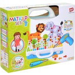 Birlik Oyuncak URT014-001 Birlik, 3D Eğitici Matkap Seti Hayvanlar