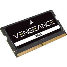 Corsair cmSx32Gx5M1A4800C40 32GB (1x32GB) DDR5 4800MHZ CL40 Vengeance Siyah Notebook RAM