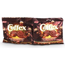 Elvan Coffex Kahveli Şeker 300 gr 2'li Paket Karışık Tatlı Aroma ile Özel Lezzet