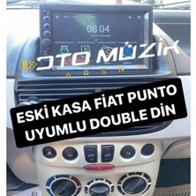 Maitech Eski Kasa Fiat Punto Uyumlu Özel Yapım 7inç Double Din Oto Teyp Mirrorlink Bt USB Sd Aux