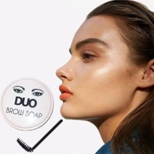 Duo Brow Soap Soapkaş Sabitleyici Şekillendirici 3d Sabun Kaş Kremi + Fırça Şık Bir Görünüm