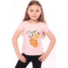 Toontoy Kids Toontoy Kız Bebek Baskılı Tişört