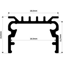 A3064-D Lineer Led Bar Boş Kasa 300cm