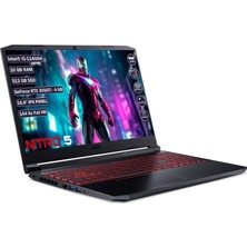 Acer Nitro 5 AN515-57 Intel Core I5 11400H 16 GB 512 GB SSD RTX 3050TI 4 GB Freedos 15.6" FHD Taşınabilir Bilgisayar NH.QESEY.001